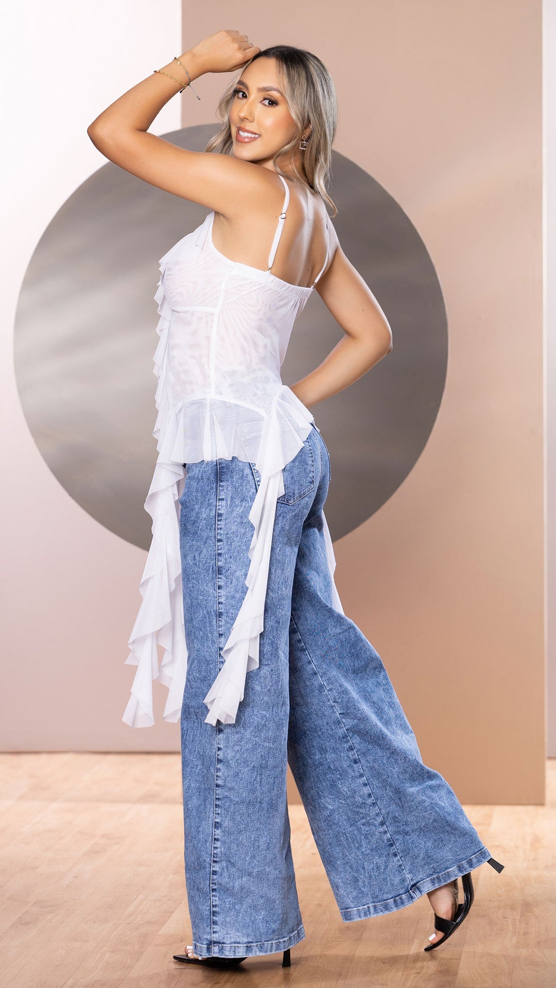 Y3896 BLUSA MAYA TEX BLANCO