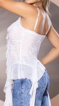 Y3896 BLUSA MAYA TEX BLANCO