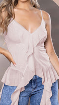 Y3896 BLUSA MAYA TEX PALO DE ROSA