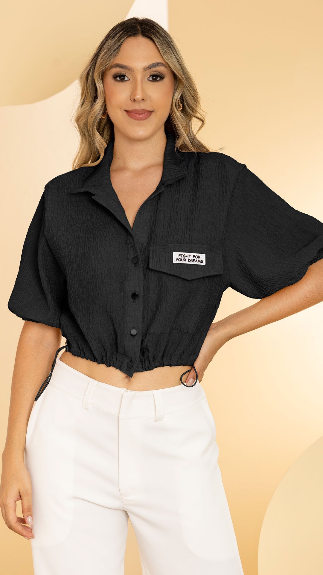 Y3918 CAMISA MILAN MADRID NEGRO