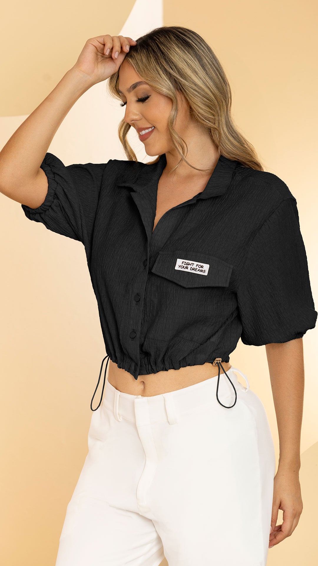 Y3918 CAMISA MILAN MADRID NEGRO